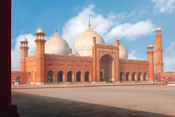 istock Badshahi Mosque in Pakistan 1320049094