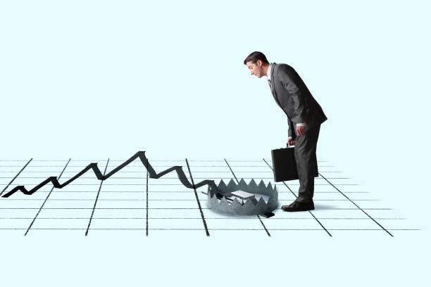 istock Man Looking At Stock Market Bear Trap 1320052788