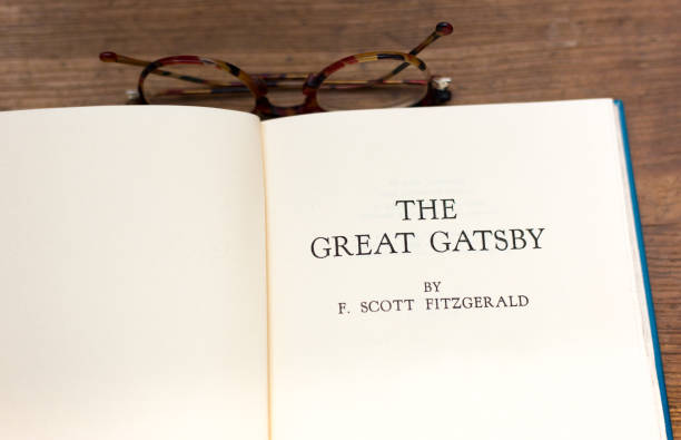 istock Open Book, Title Page: The Great Gatsby 1320058290