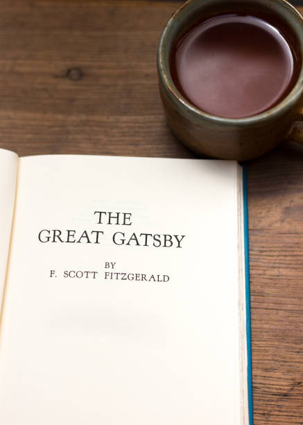 istock Open Book, Title Page: The Great Gatsby 1320058342