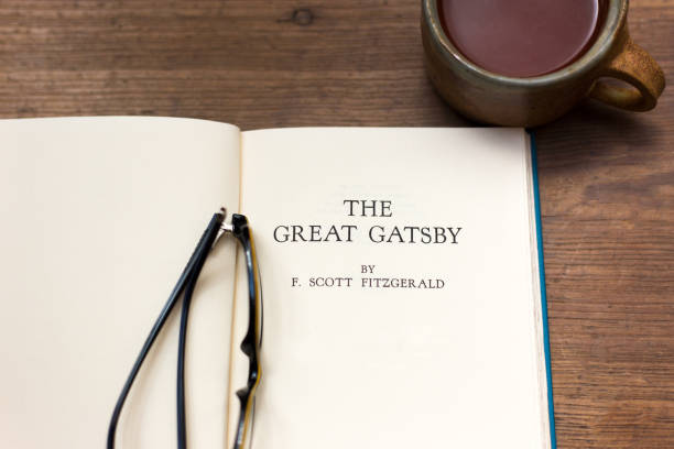 istock Open Book, Title Page: The Great Gatsby 1320058354