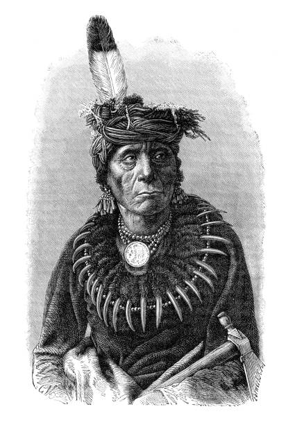 Chief of the Dakota tribe 1889
Original edition from my own archives
Source : Razas Humanas 1889