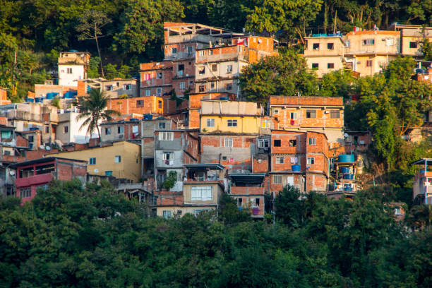 istock slum of Tabajara in rio de janeiro. 1320068086