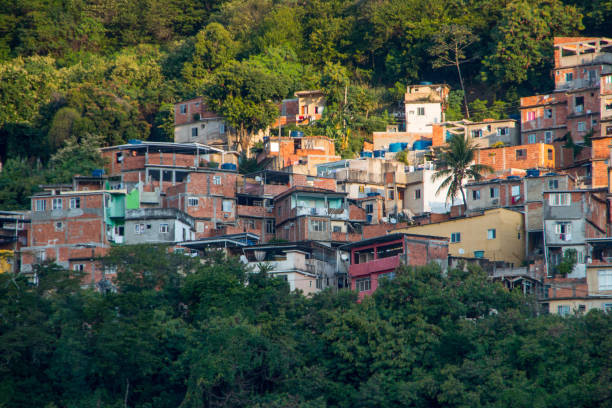 istock slum of Tabajara in rio de janeiro. 1320068158