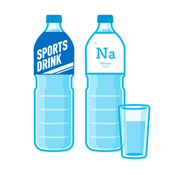 Sports drink Sports drink.Vector illustration that is easy to edit. sport drink stock illustrations