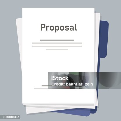 istock proposal document for project submission request purchasing sales paper 1320081412