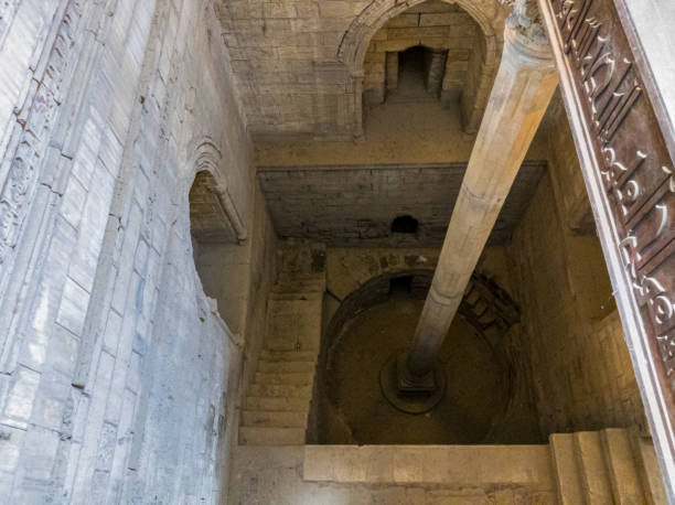 istock Interior of Nilometer in Cairo 1320085948