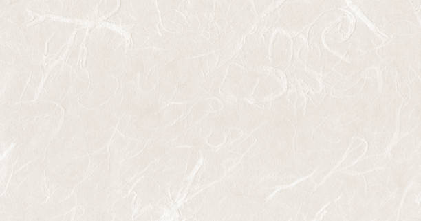 istock Natural japanese recycled paper texture. Horizontal banner 1320106763