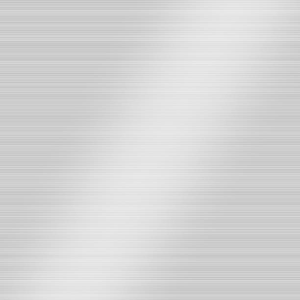 istock Hairline finish stainless steel 1320108864