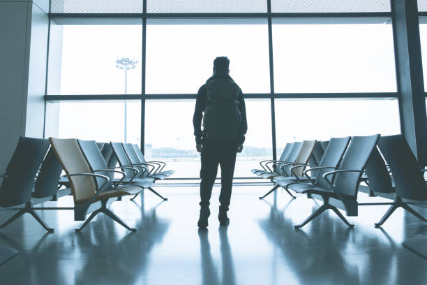 istock Passenger waiting at the airport 1320112571