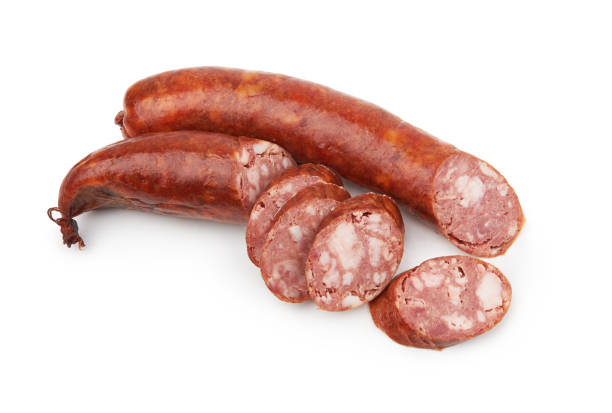 istock Farm smoked sausage 1320118903