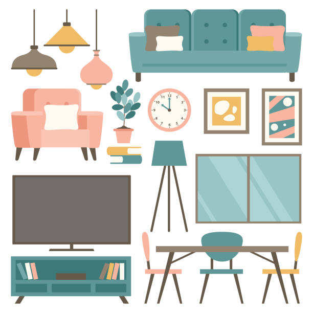 14,000+ Interior Design Symbols Stock Illustrations, Royalty-Free ...
