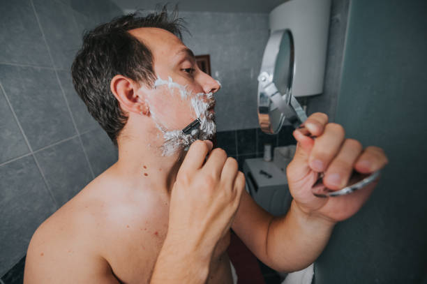istock Enjoying his morning routine stock photo 1320122437