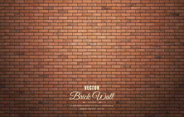 Beautiful brown block brick wall pattern texture background Beautiful brown block brick wall pattern texture background. sofe stock illustrations