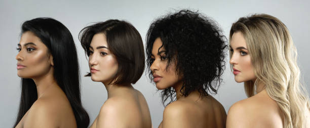 istock Group of beautiful women with a different ethnicity 1320136100