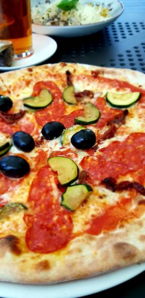 istock Close up of pizza 1320149986