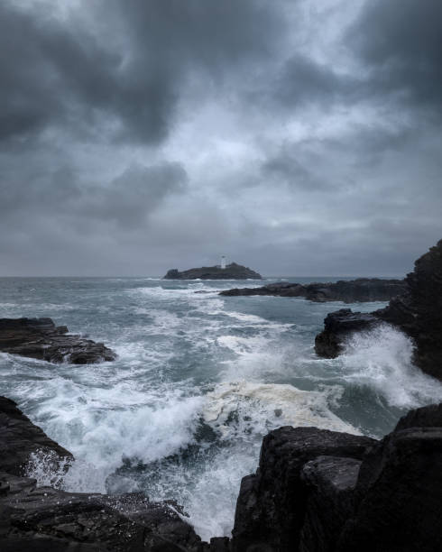 istock May Storm at Godrevy - Cornwall, UK 1320150956