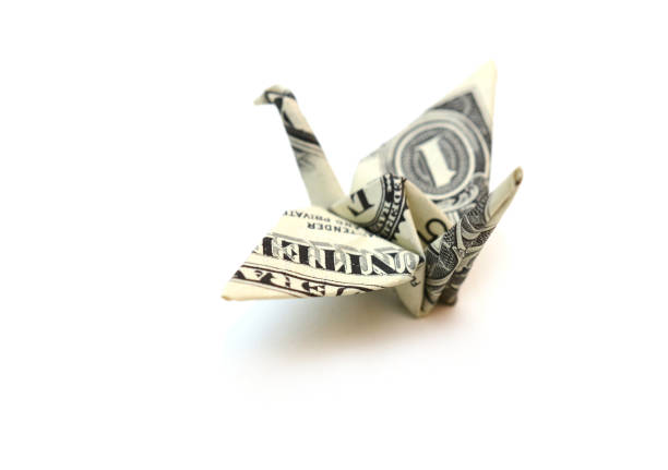 istock A bird origami dollar flying on landing 1320161027