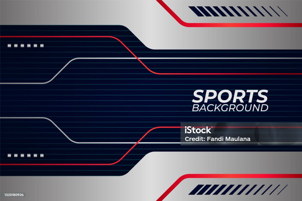 Modern Elegant Sports White and Blue with Red and Strip Background Modern Elegant Sports White and Blue with Red and Strip Background. Perfect for banner, social media, poster, brochure, magazine, business card, book cover, presentation layout, etc. Car stock vector
