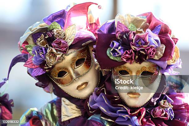Foto de Carnivale Casal e mais fotos de stock de Veneza - Itália - Veneza - Itália, Carnaval - Evento de comemoração, Adulto