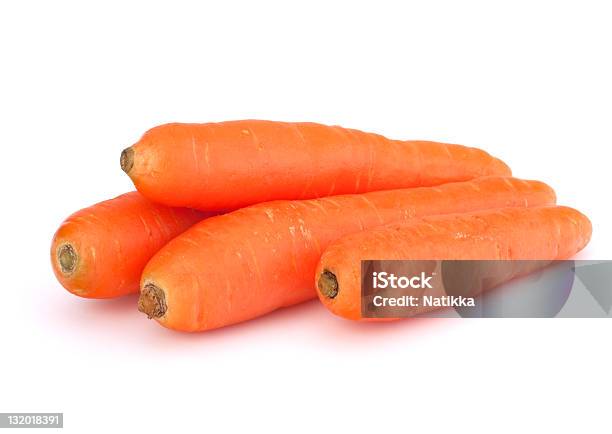 Carota Tubers - Fotografie stock e altre immagini di Alimentazione sana - Alimentazione sana, Arancione, Bianco