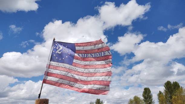 istock God Bless USA and the 2nd amendment 1320188263