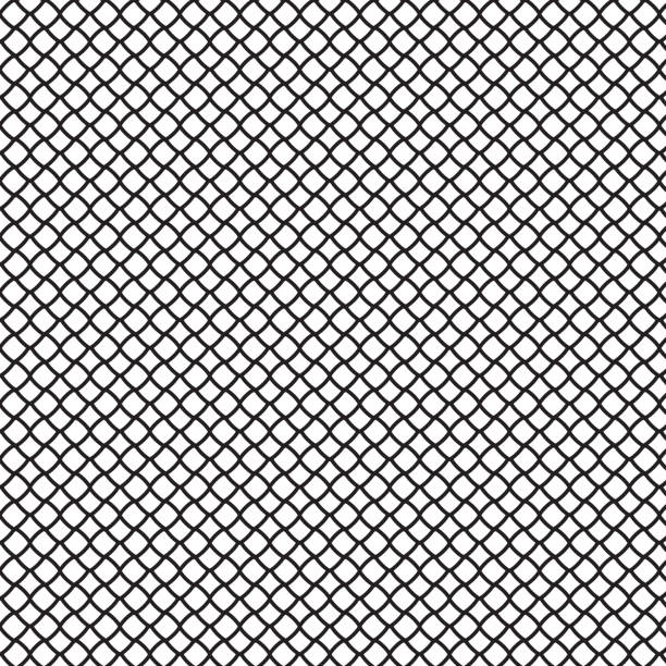 Net seamless pattern in charcoal color on white background. Net seamless pattern in charcoal color on white background. Endless texture can be used for website backgrounds, textile prints, wallpapers, posters, placard, backdrops, banners, covers, decorations. mesh textile stock illustrations