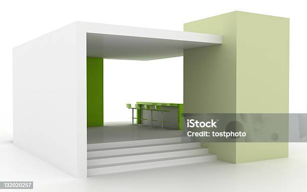 A Sua Empresa Exposição Em Branco Espaço Isolado No Branco - Fotografias de stock e mais imagens de Quiosque de Informações