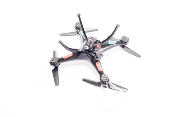 istock Modern Technology Copter closeup Aircraft Drone 1320206672