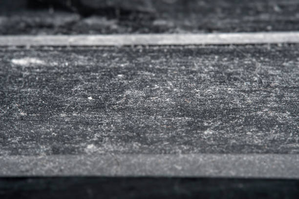 istock A background with an old plastic surface in soft focus at high magnification. Equipment surface covered with a thick layer of dust 1320210599