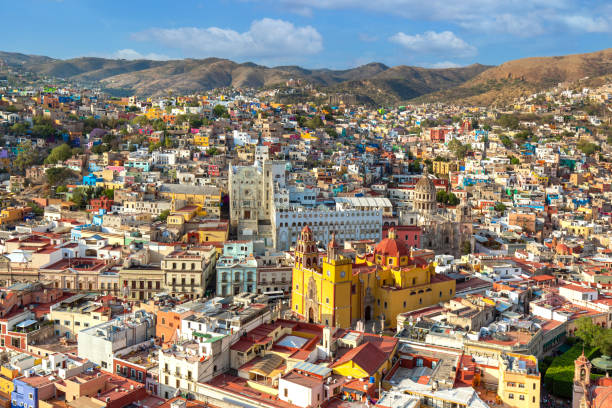 istock Guanajuato panoramic view from a scenic city lookout 1320211868