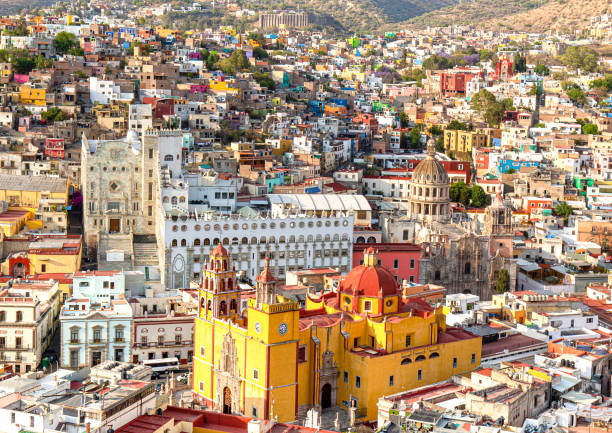 istock Guanajuato panoramic view from a scenic city lookout 1320211908