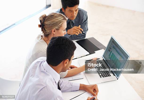 Business Team Busy At Work Stock Photo - Download Image Now - Adult, Adults Only, Asian and Indian Ethnicities