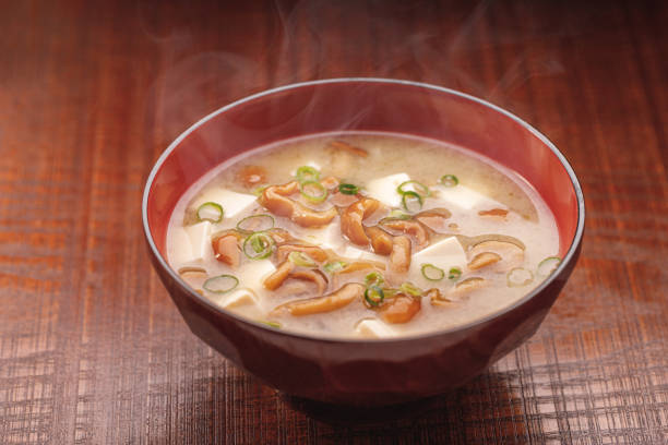 istock miso soup with nameko mushrooms 1320227616