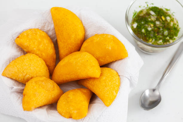 istock Traditional dish from el Valle del Cauca in Colombia called empanada 1320247614