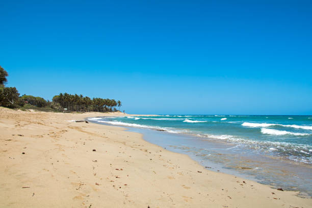 Playa Encuentro in Dominican Republic stock photo