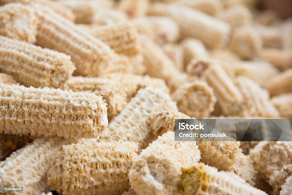 corn cob close up of Cob meal Ground corn cob Agriculture Stock Photo