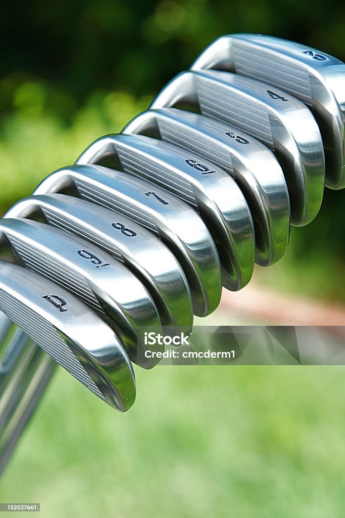 Ferro de golfe - Foto de stock de Golfe royalty-free