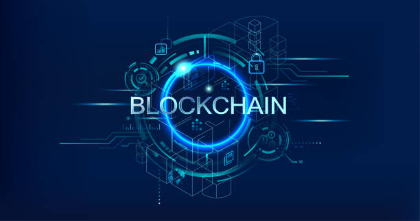 Blockchain banner for decentralized financial system, cryptocurrency, confirmation, ledger and digital asset. Futuristic vector landing page concept background. Blockchain banner for decentralized financial system, cryptocurrency, confirmation, ledger and digital asset. Futuristic vector landing page concept background. blockchain stock illustrations