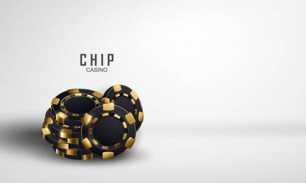 istock coins Casino Luxury vip invitation with confetti Celebration party Gambling banner background. 1320279726