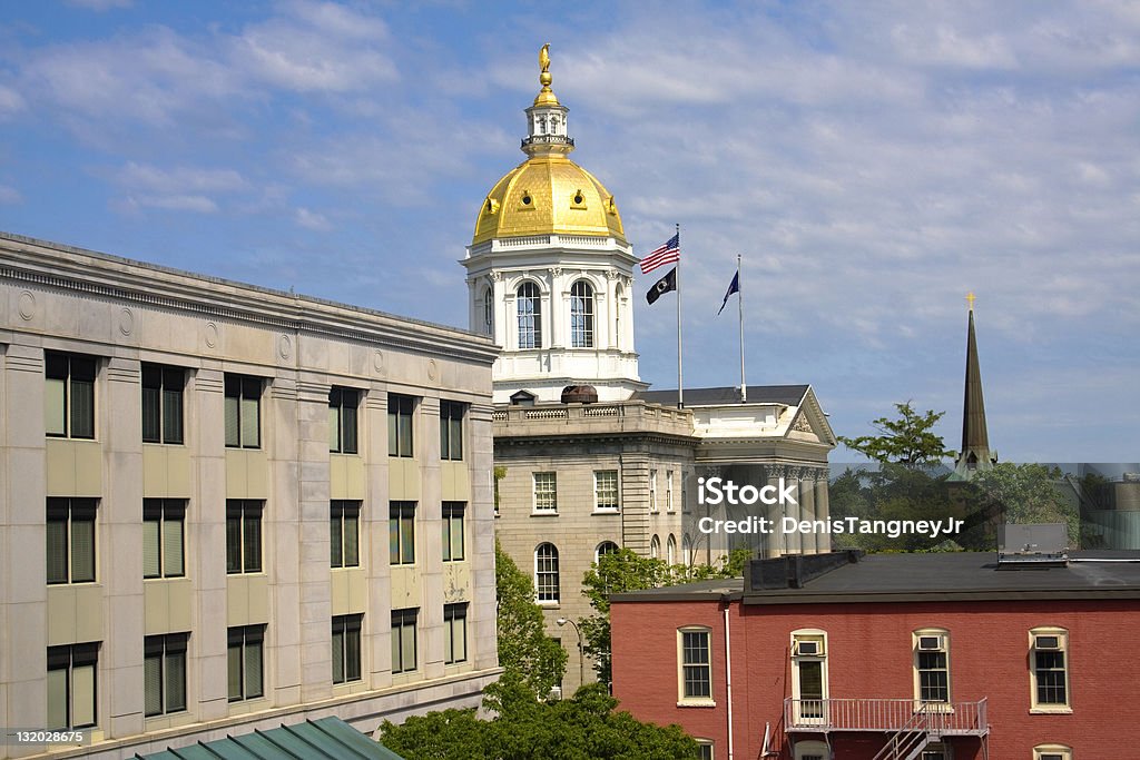 Maison de l'État du New Hampshire - Photo de Concord - New Hampshire libre de droits