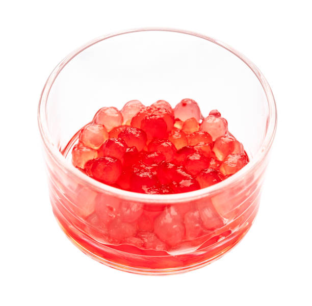 istock red boiled tapioca balls in glass bowl cutout 1320292498