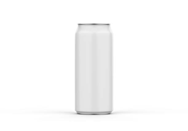 istock Aluminium slim can mockup template on isolated white background, ready for your design presentation, 3d illustration 1320293013