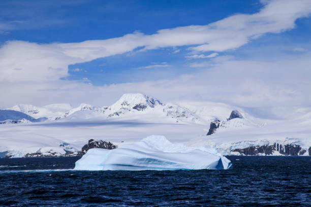 istock View of enormous iceberg floating on Antarctic Ocean 1320293665
