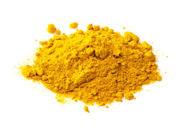 istock pile of Turmeric powder (Curcuma Longa) on white 1320294014