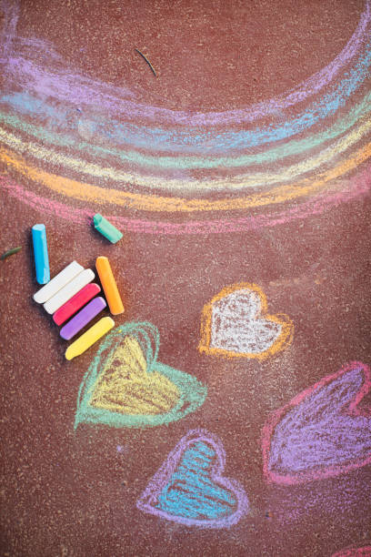 istock Pretty Rainbows On The Pavement 1320297265