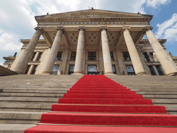 konzerthaus berlín en berlín - berlin germany gendarmenmarkt schauspielhaus germany fotografías e imágenes de stock