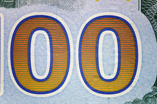 The new colorful and large “100” on the back of the bill was designed to help people with visual impairments distinguish it from other notes.