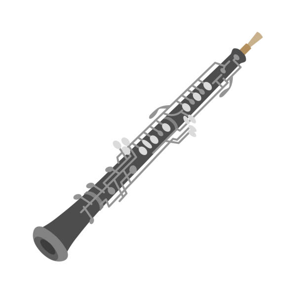 ilustrações, clipart, desenhos animados e ícones de oboé - oboe