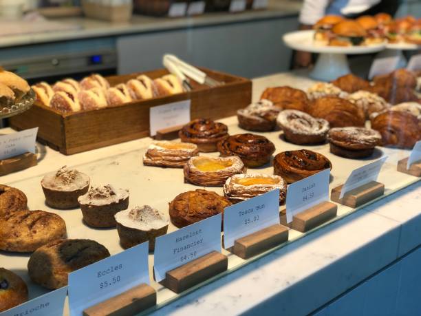 istock Many pastries in the bakery's showcase. 1320305390